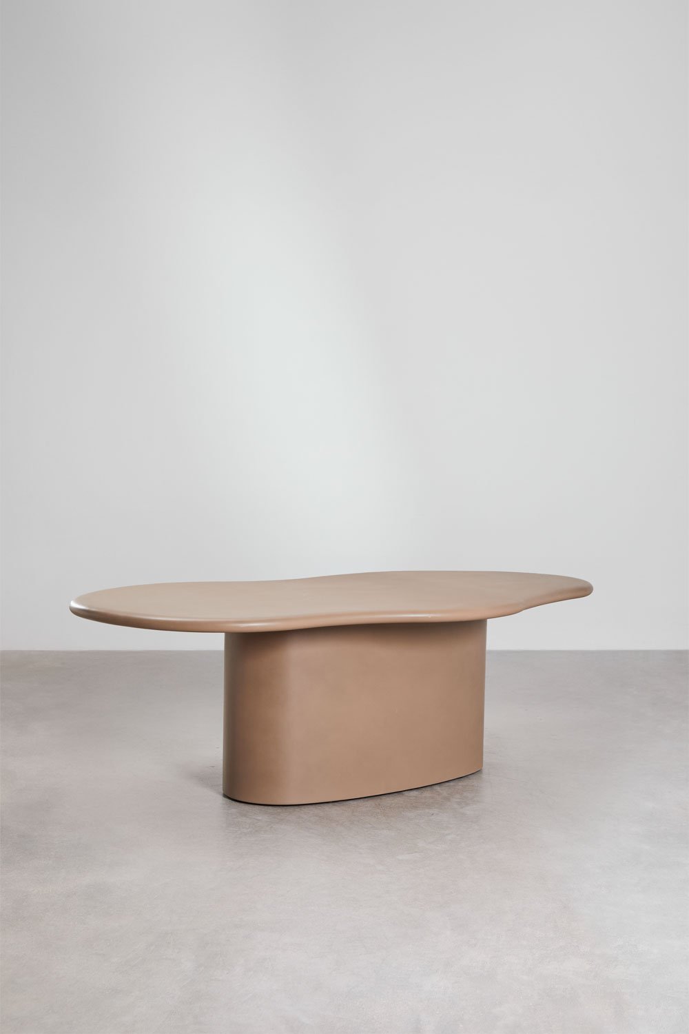 Tavolo da giardino ovale 230x130 cm in cemento Vaduz, immagine della galleria 1
