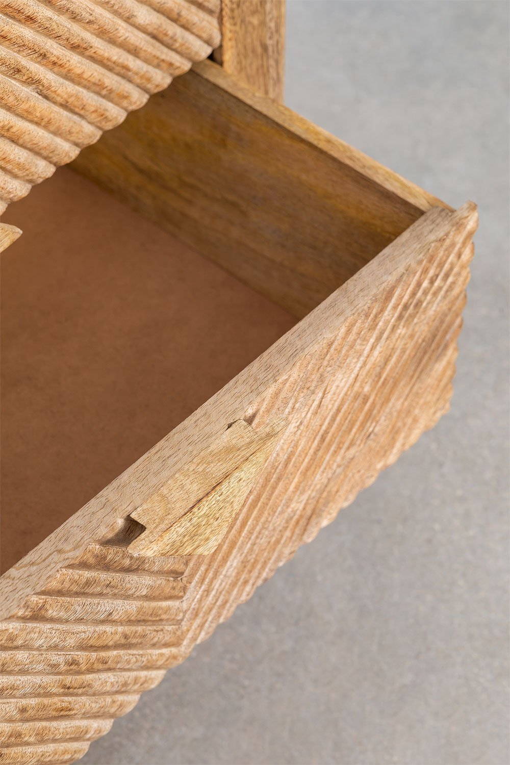 Set di 2 comodini in legno di mango Dibeny, immagine della galleria 5