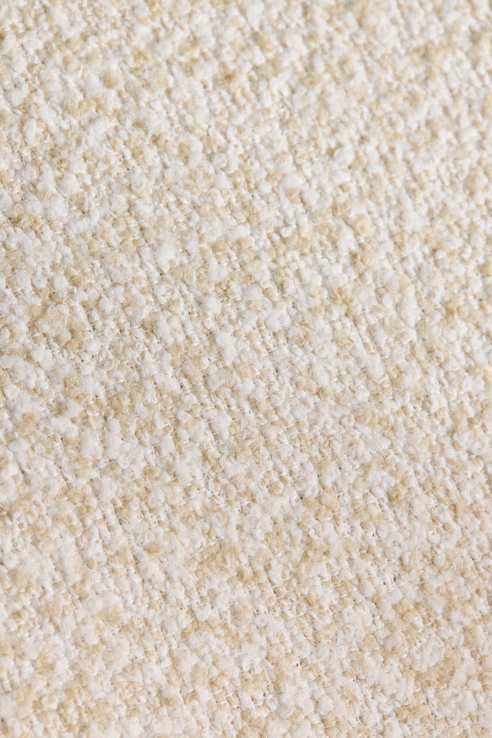 Pacco di 2 poltrone da giardino in alluminio e tessuto bouclé Yervin, immagine della galleria 10