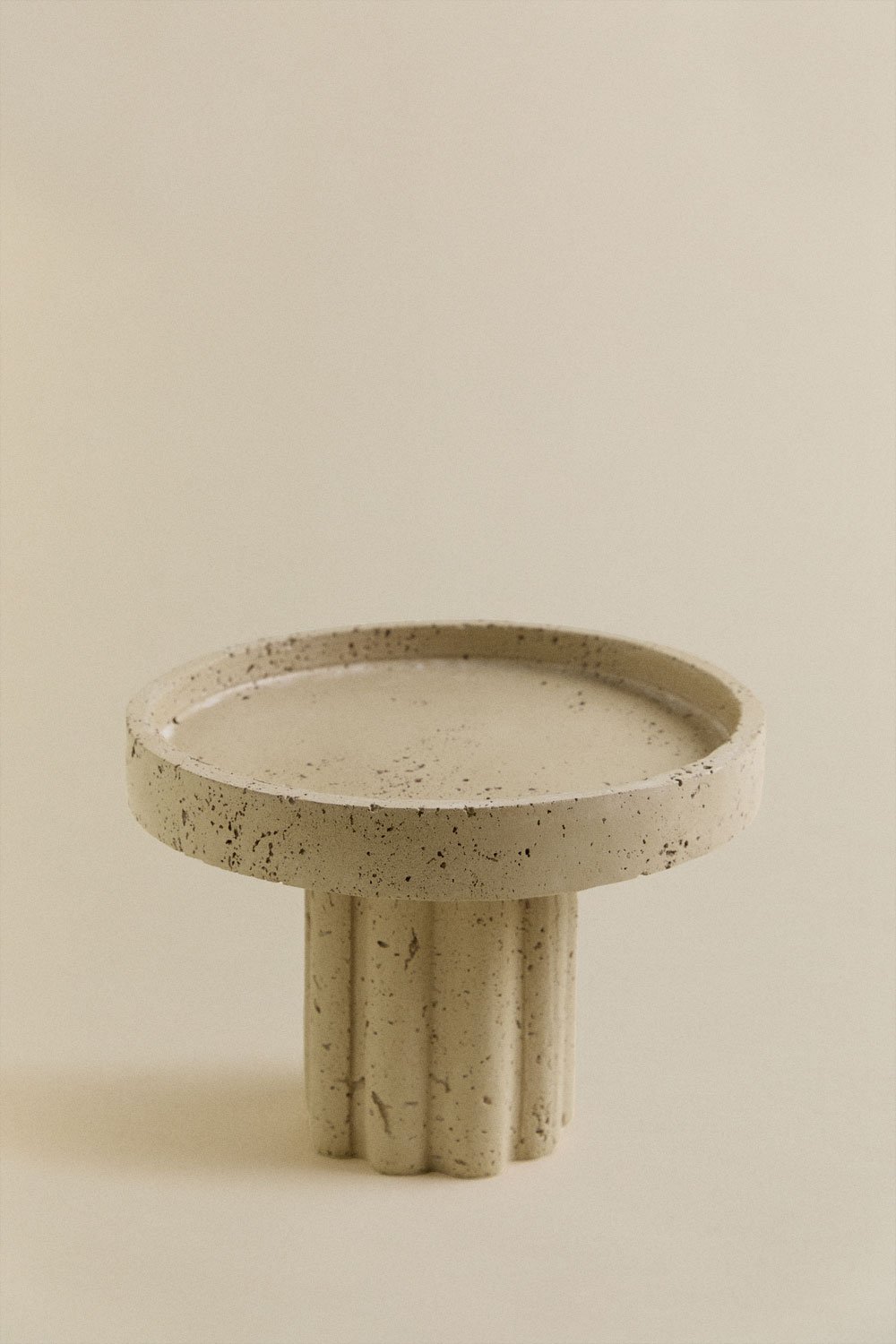 Ciotola decorativa rotonda in resina Carlow, immagine della galleria 2