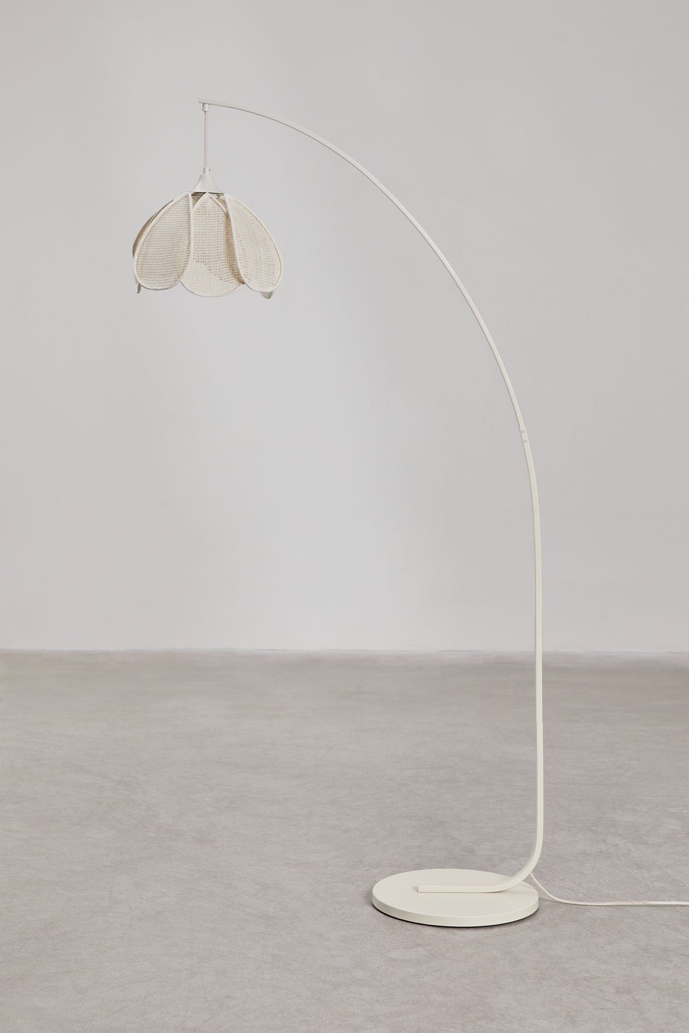 Lampada da terra in ferro e lino Vidson , immagine della galleria 3