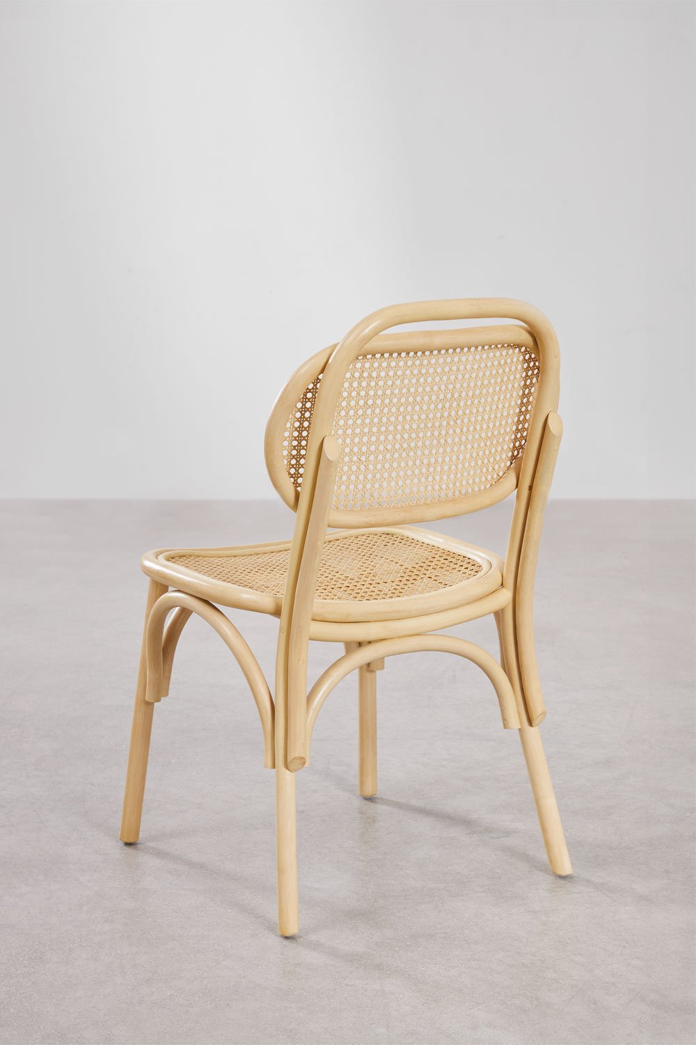 Confezione da 2 sedie da giardino in rattan California, immagine della galleria 4