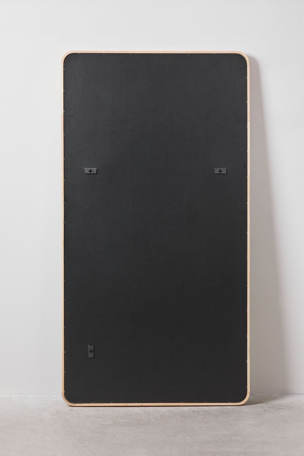 Specchio da parete rettangolare 90x170 cm in legno di rovere Ornella, immagine della galleria 6