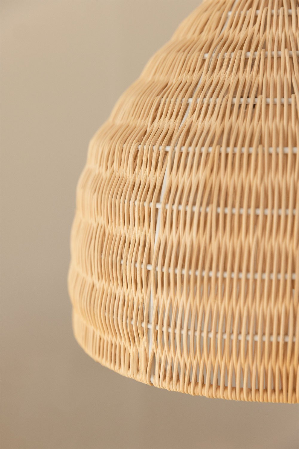 Lampada a sospensione in rattan Markle, immagine della galleria 2