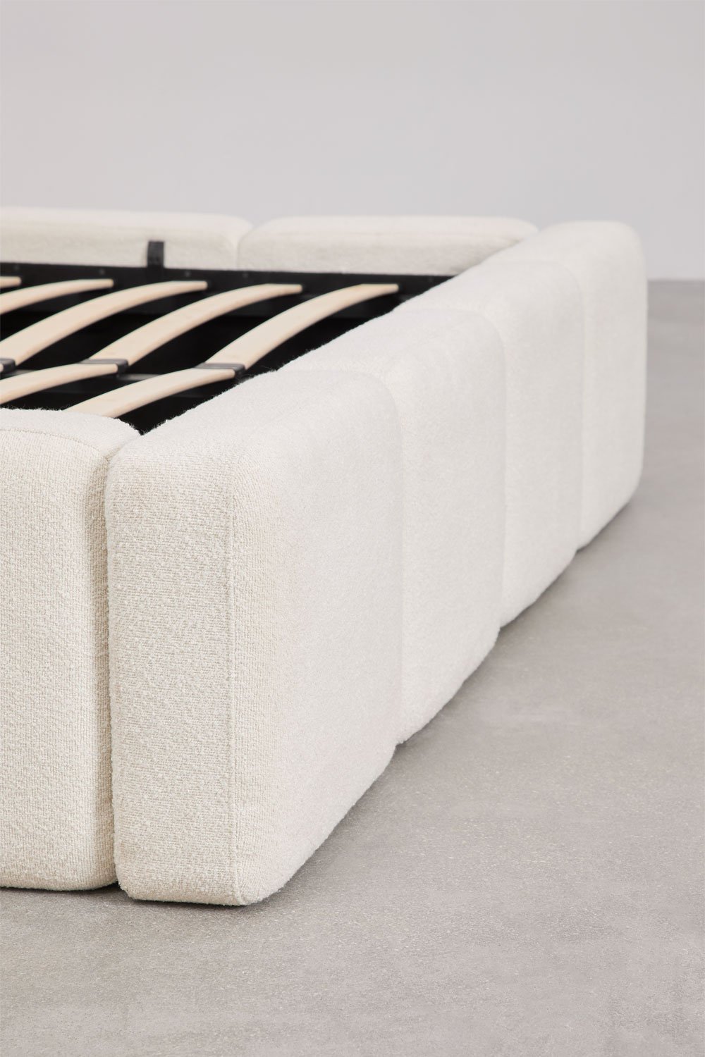 Letto con contenitore imbottito Jolcem, immagine della galleria 7