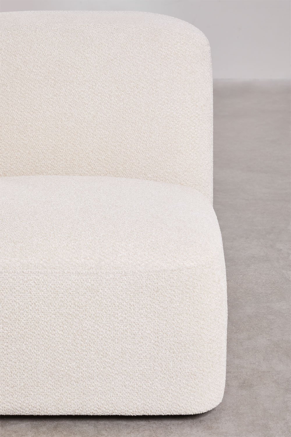 Divano componibile Bastian 3 pezzi e pouf, immagine della galleria 6