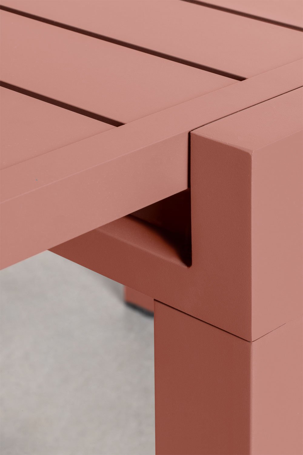 Tavolo da giardino 90-180x90 cm allungabile in alluminio Starmi, immagine della galleria 4