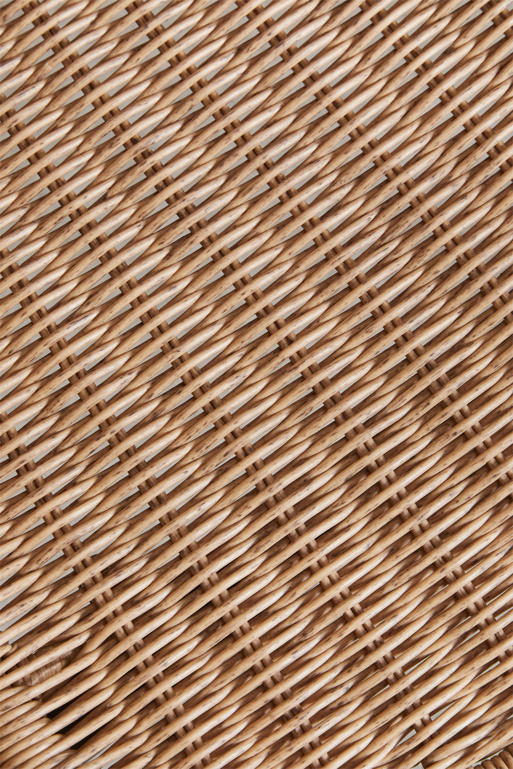 King Home C1567072/C Cesta Sunny In Vimini Sintetico, Verde