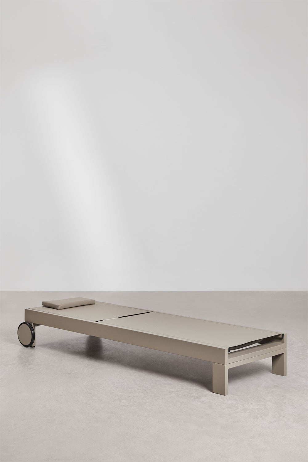 Set di 2 lettini reclinabili in alluminio con cuscino Akelia, immagine della galleria 3