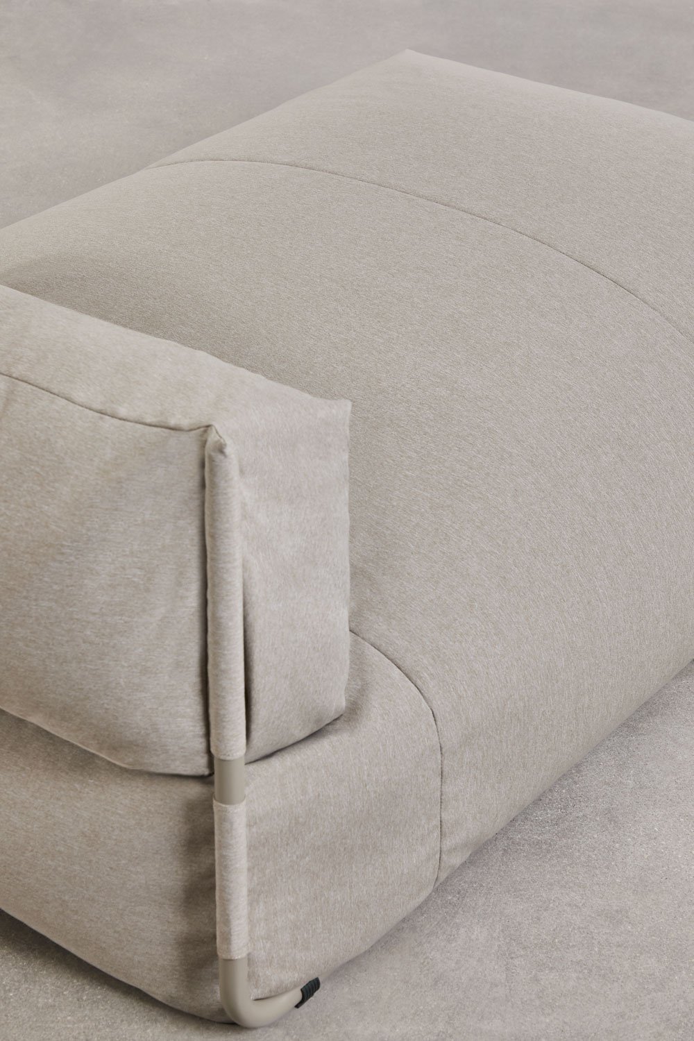 Modulo chaise longue per divano modulare da giardino Oporto, immagine della galleria 3