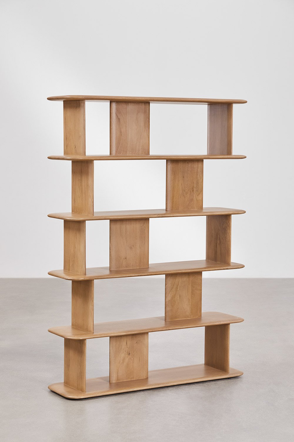 Scaffale in legno di mango Miller, immagine della galleria 4