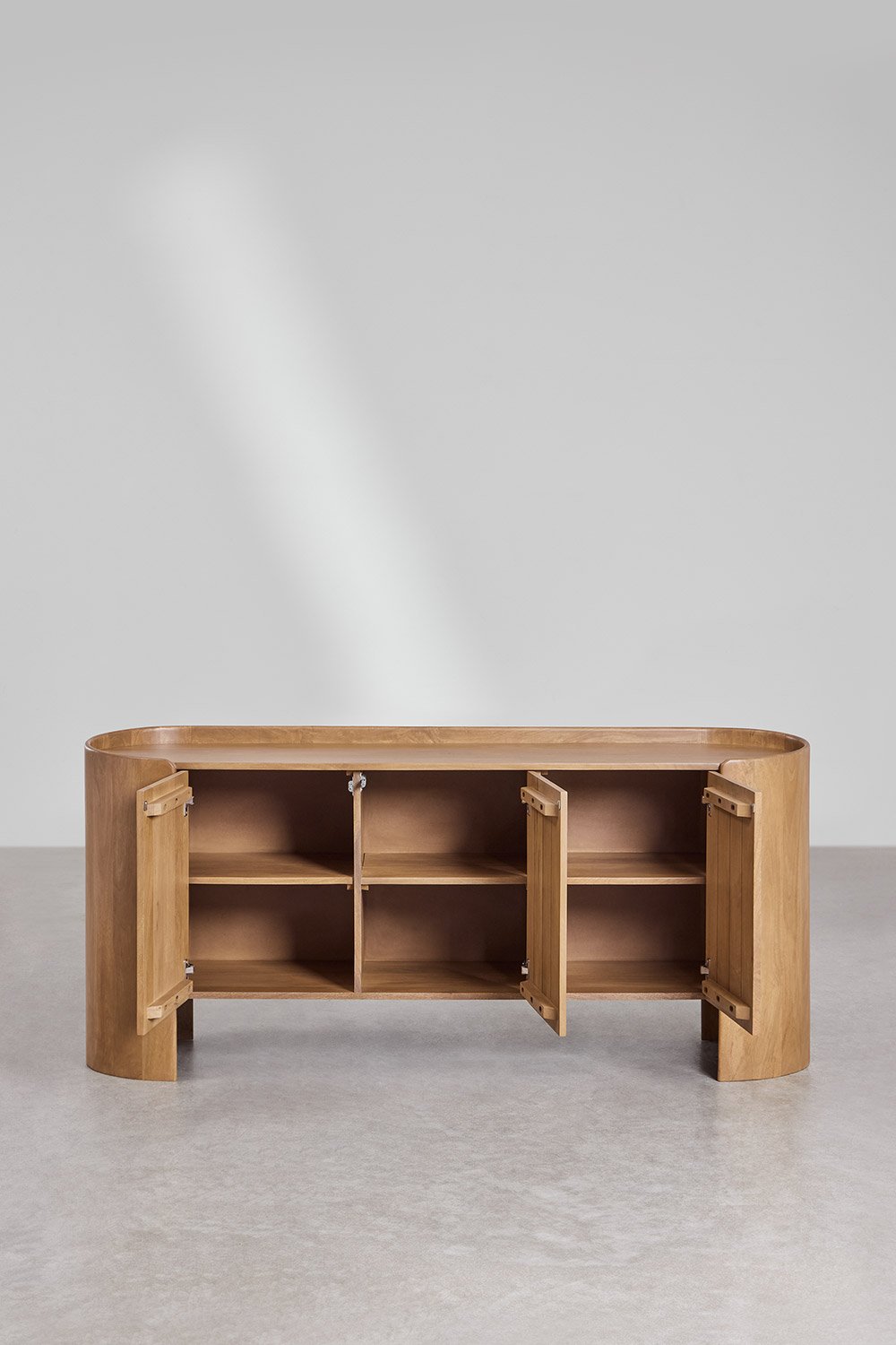 Credenza 165x75 cm in legno di mango Sidney, immagine della galleria 5
