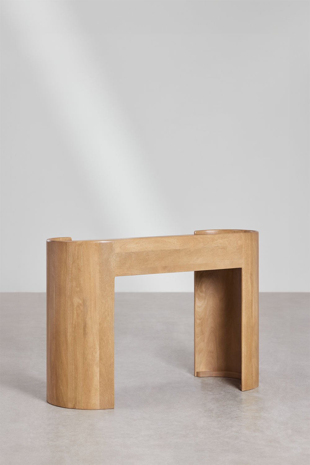 Consolle ingresso 120x45 cm in legno di mango Sidney, immagine della galleria 4