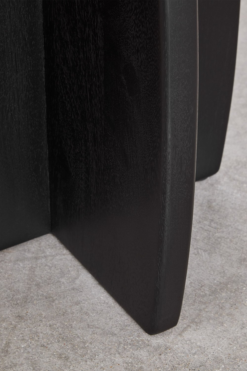 Comodino in legno di mango Agathe 45x45 cm, immagine della galleria 5