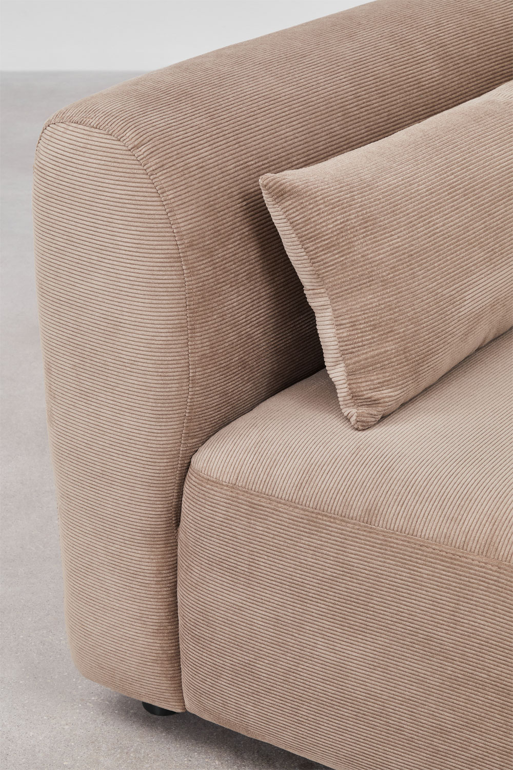 Fongler Divano modulare chaise longue sinistro a 3 pezzi con ottomana Fogler ...