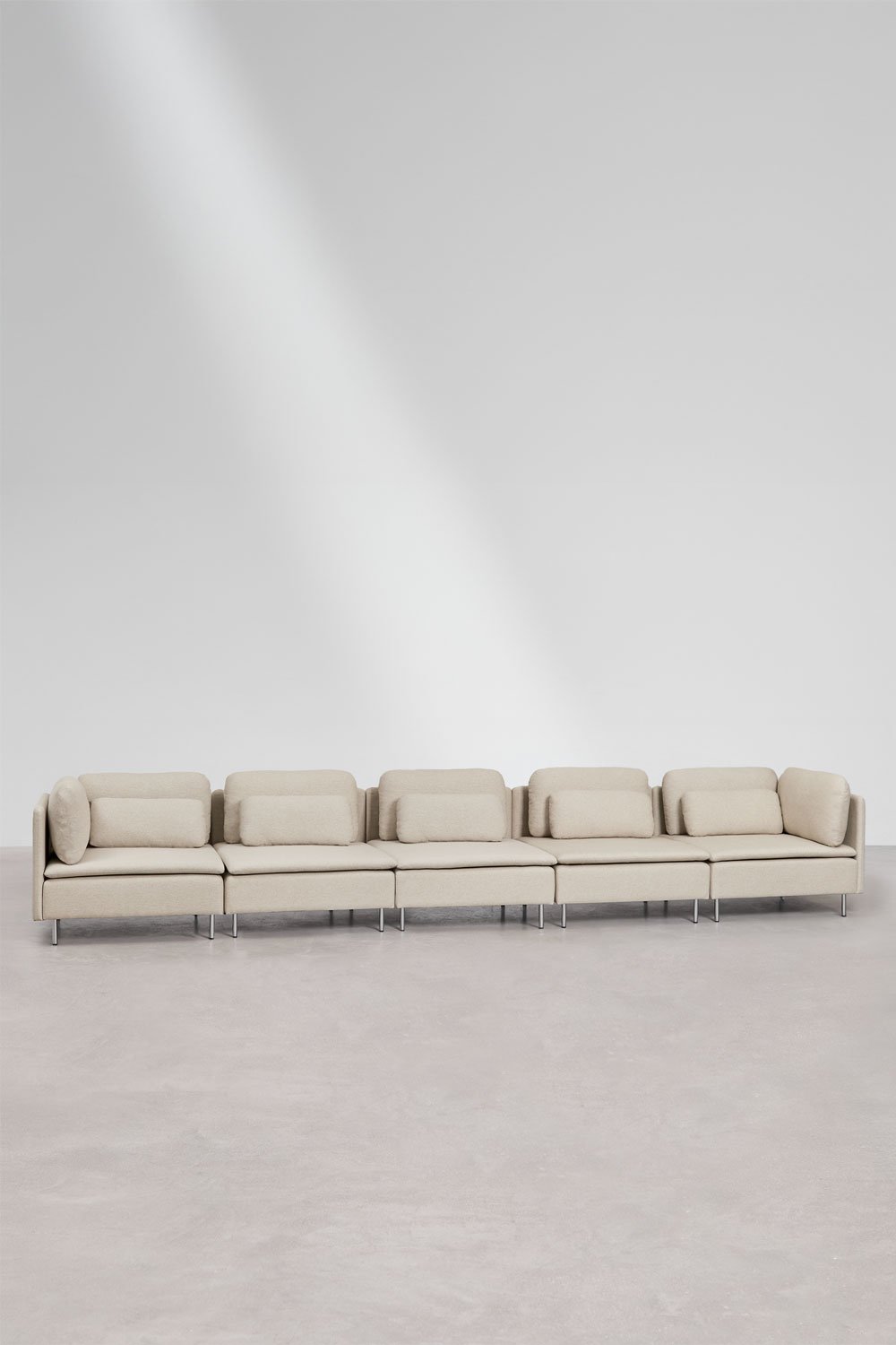 Divano modulare a 5 pezzi Oriol, immagine della galleria 1