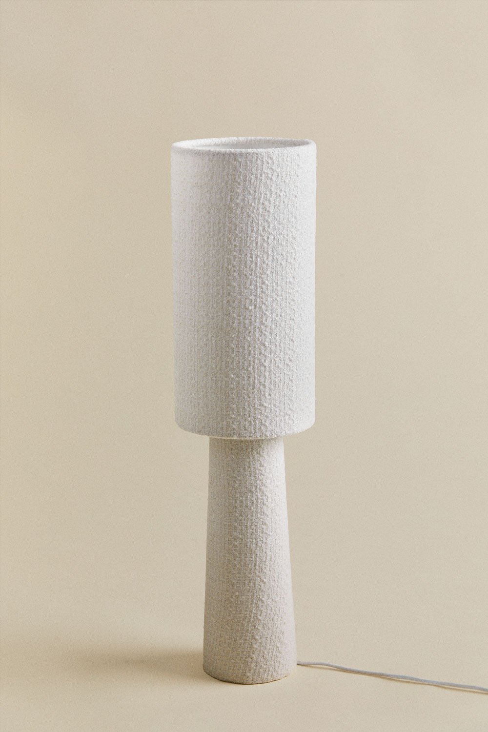 Lampada da tavolo Bercy in tessuto e ferro, immagine della galleria 3