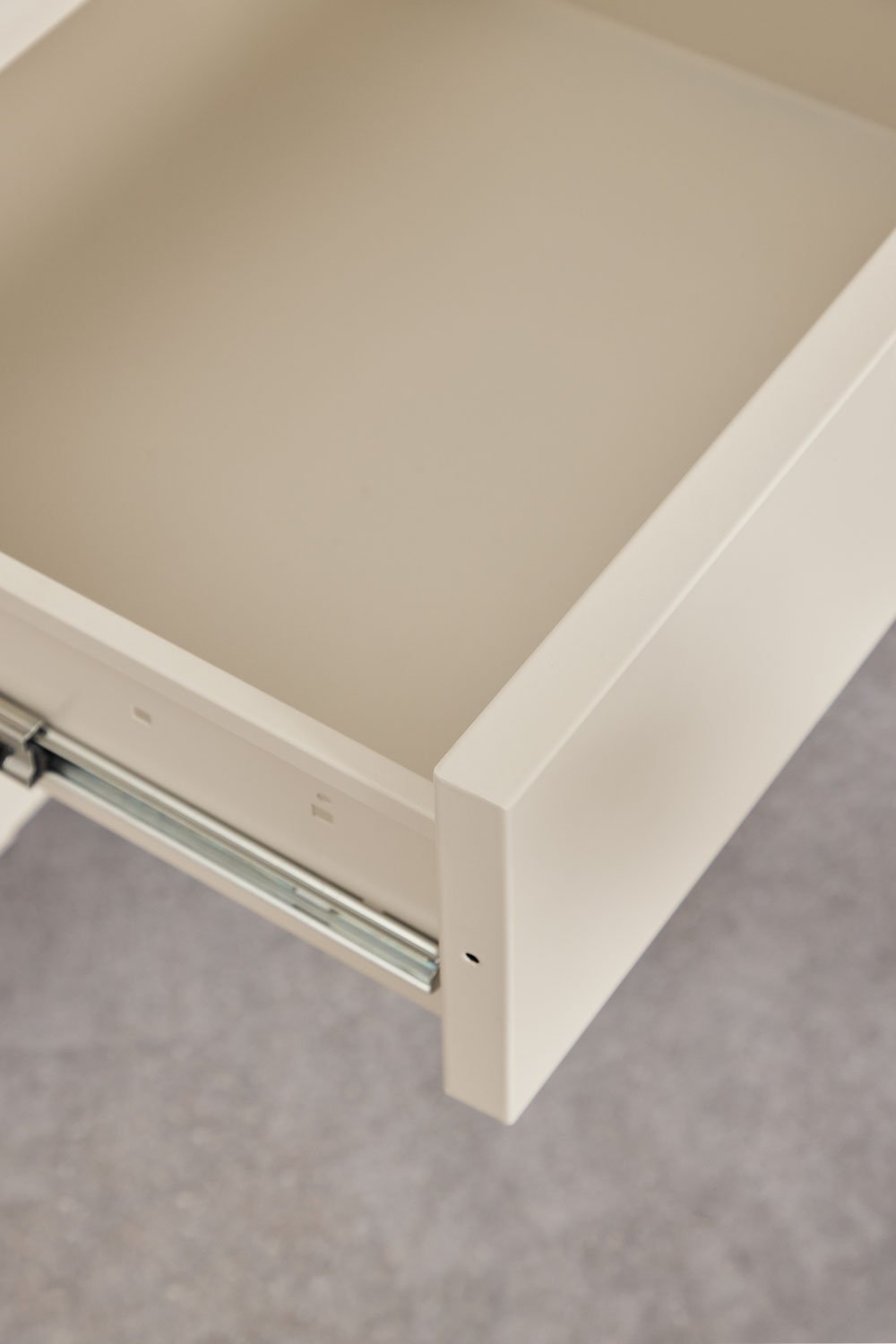 Comodino rettangolare 45x40 cm in acciaio Michigan, immagine della galleria 6