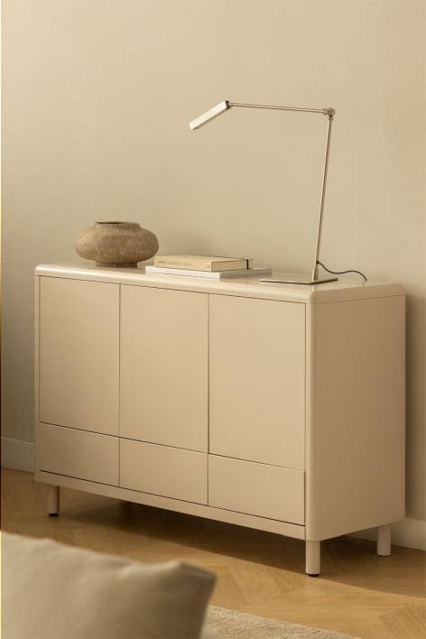 Credenza in acciaio Michigan - Tapioca Beige
