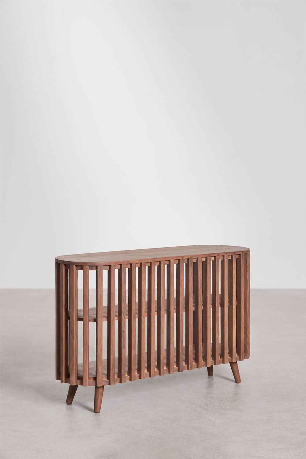 Credenza 120x35 cm in legno di acacia Dragor , immagine della galleria 5