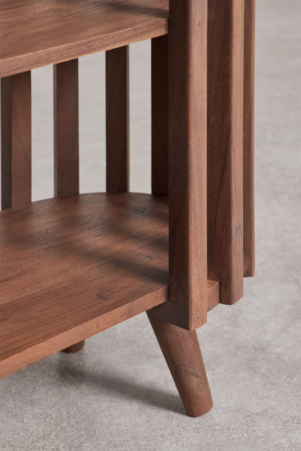 Credenza 120x35 cm in legno di acacia Dragor , immagine della galleria 7