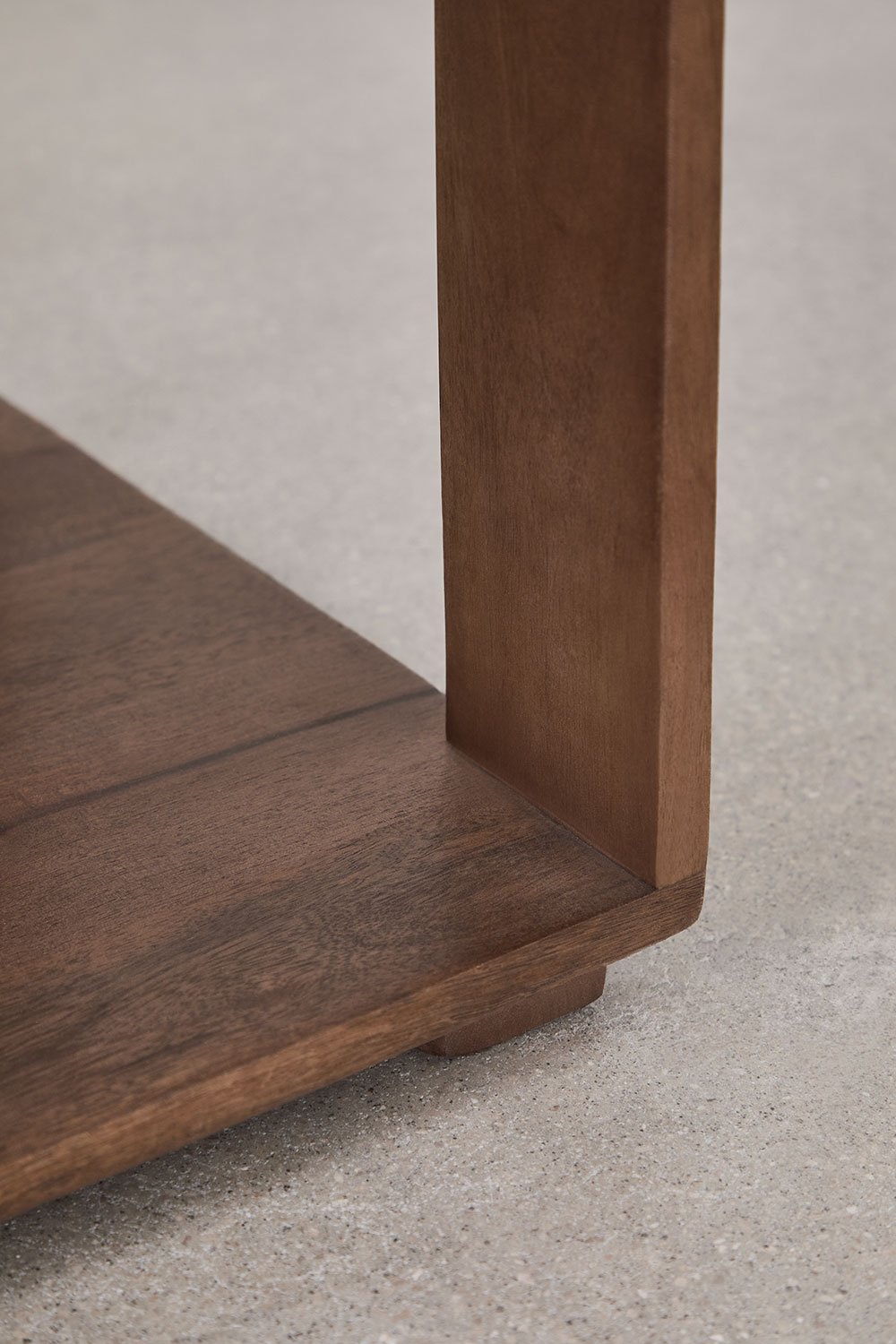 Confezione da 2 comodini quadrati 35x35 cm in legno Leduc, immagine della galleria 6