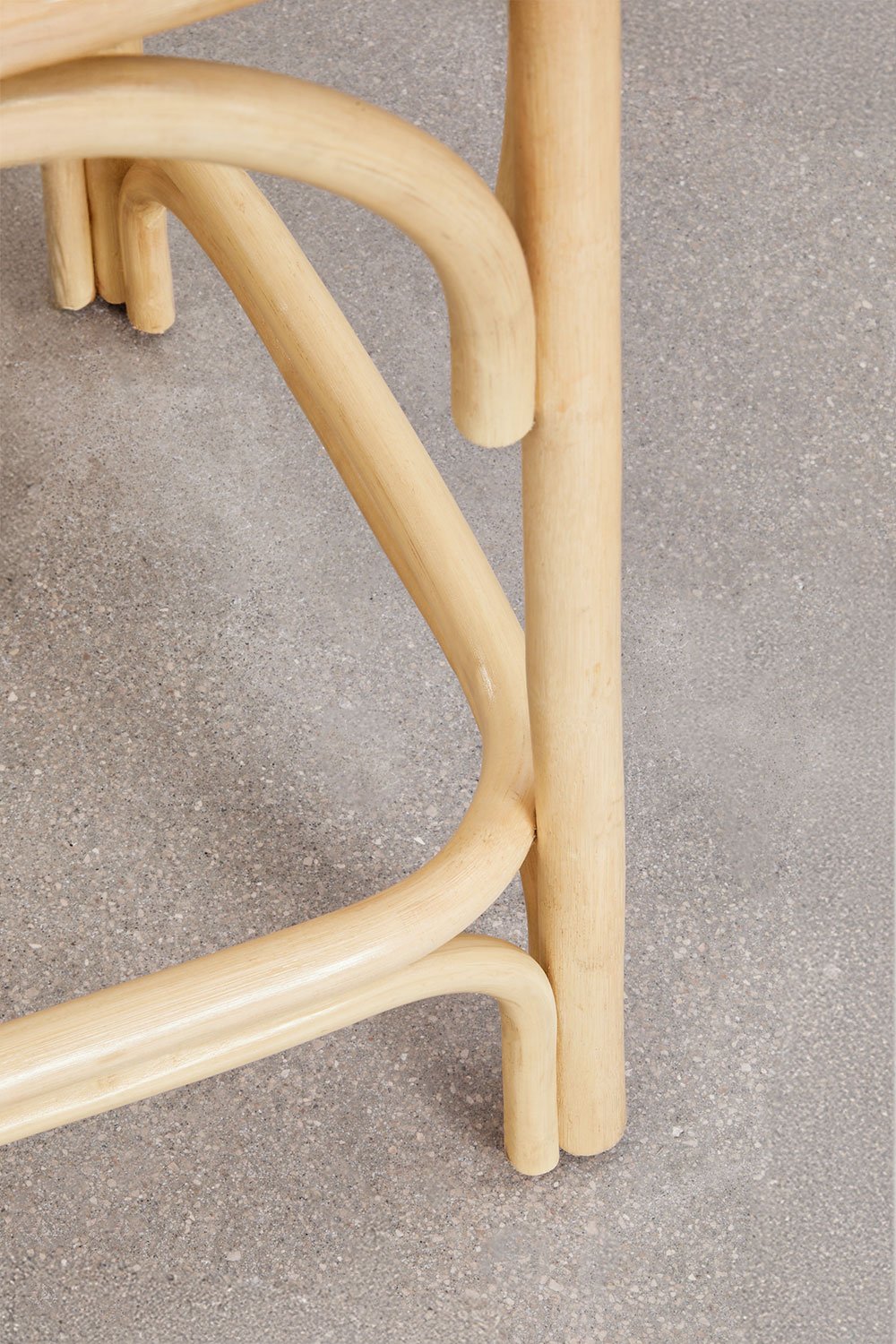 Sgabello alto da giardino in rattan California ↑65 cm, immagine della galleria 5