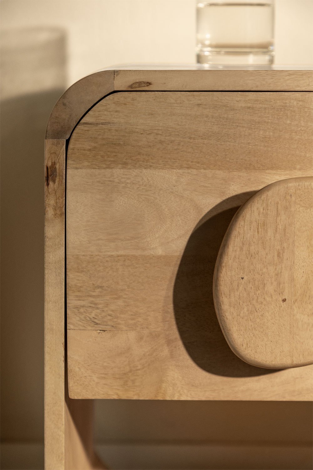 Comodino Joel in legno di mango e acacia, immagine della galleria 2