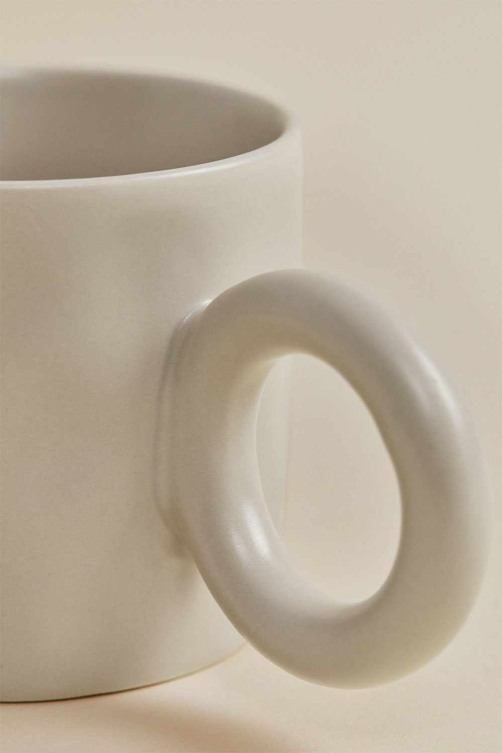 Confezione da 2 tazze da caffè in new bone china 30 cl Guisla, immagine della galleria 3