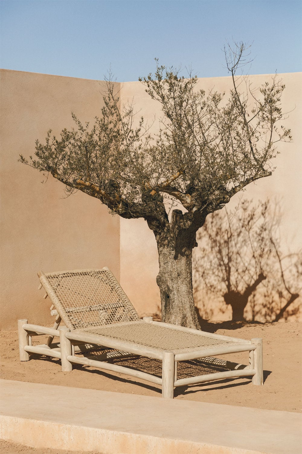 Set di 2 lettini reclinabili in legno di teak Bientina, immagine della galleria 1
