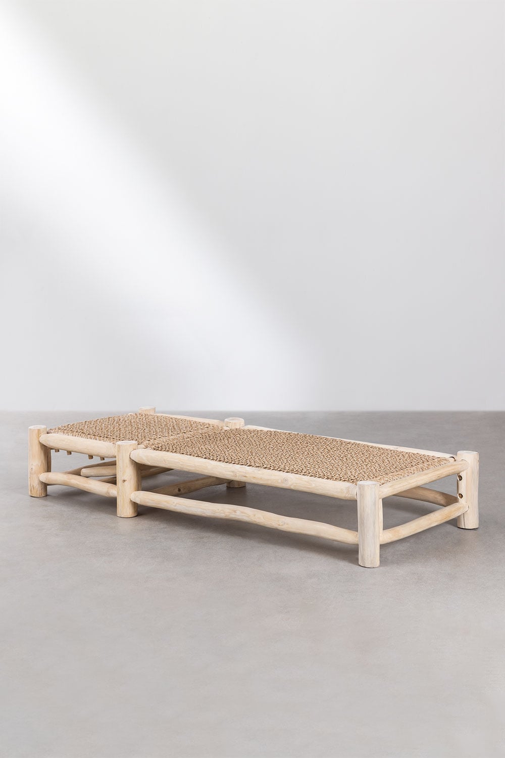 Set di 2 lettini reclinabili in legno di teak Bientina, immagine della galleria 3