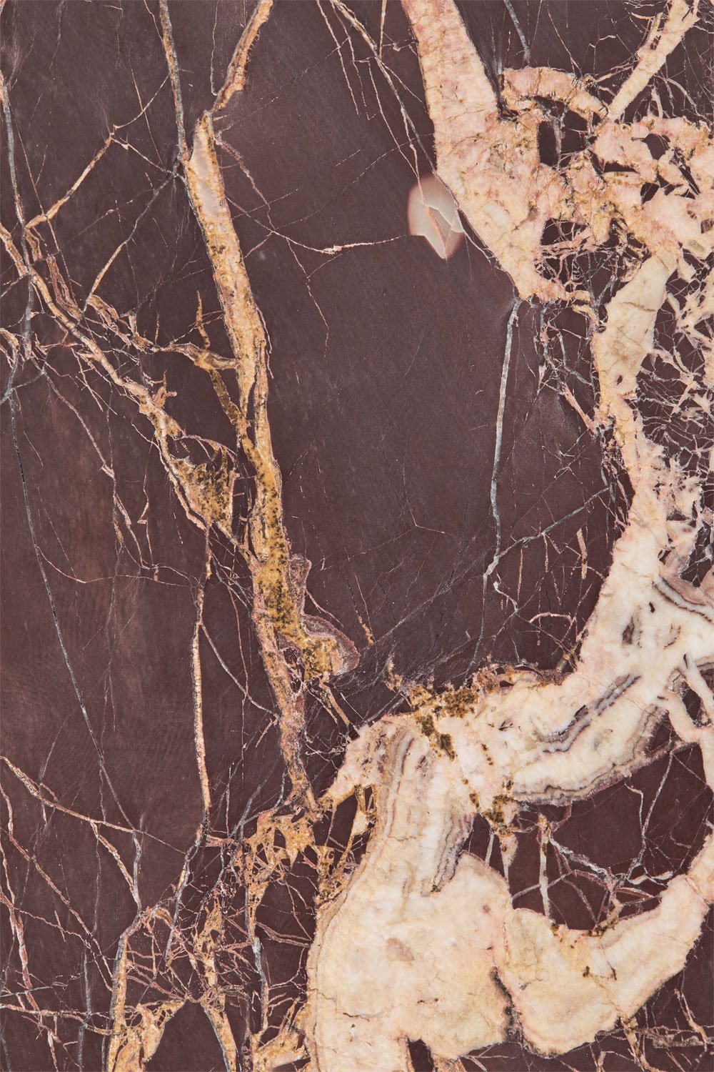 Comodino rotondo Ø30 cm in marmo Graham, immagine della galleria 7