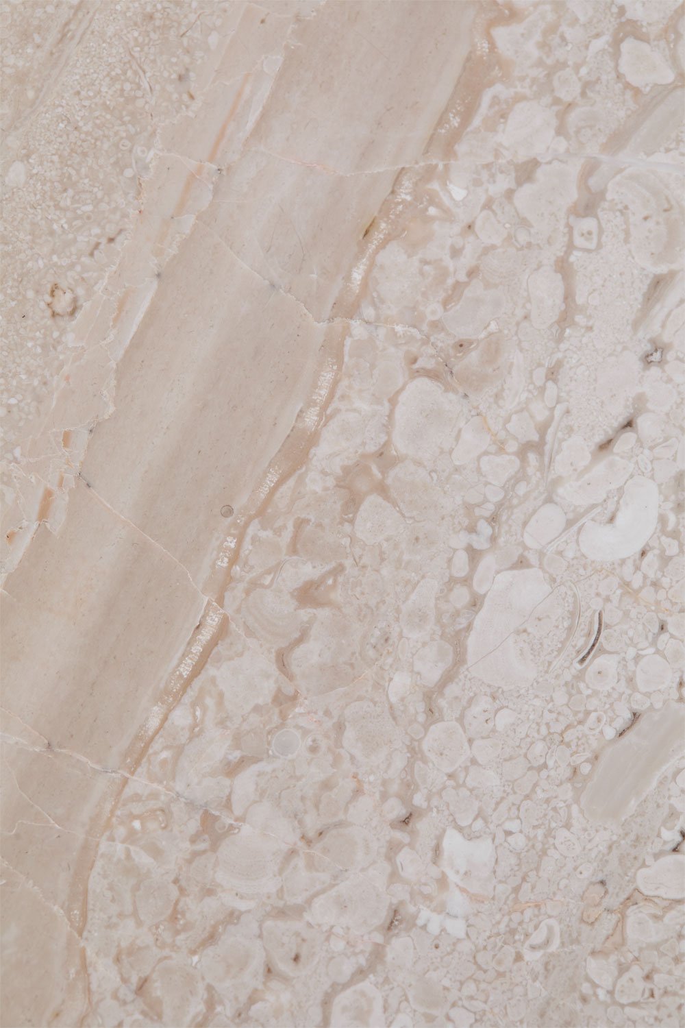 Confezione da 2 comodini rotondi Ø30 cm in marmo Graham, immagine della galleria 8