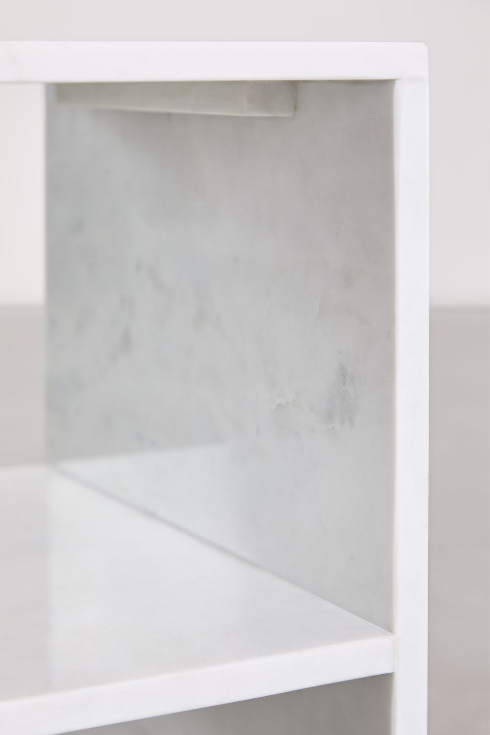 Tavolino quadrato 35x35 cm in marmo Gabrielle, immagine della galleria 5