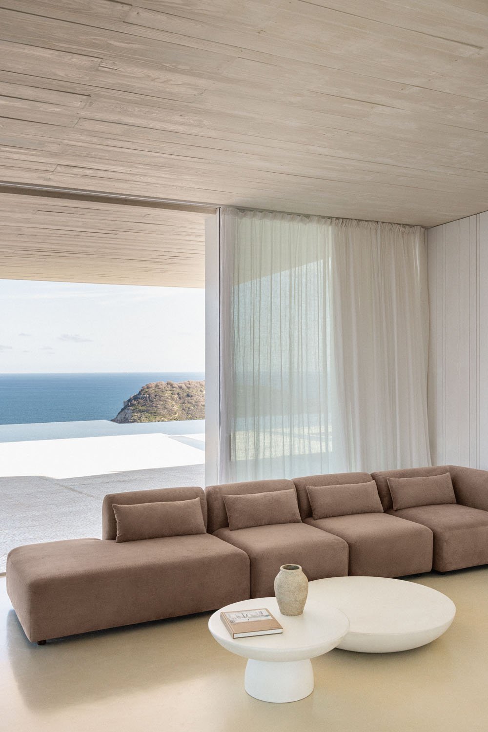 Divano angolare modulare Fogler a 4 pezzi con chaise longue sinistra, immagine della galleria 1