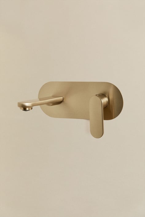 Rubinetto lavabo ad incasso Alameda in ottone - Dorato