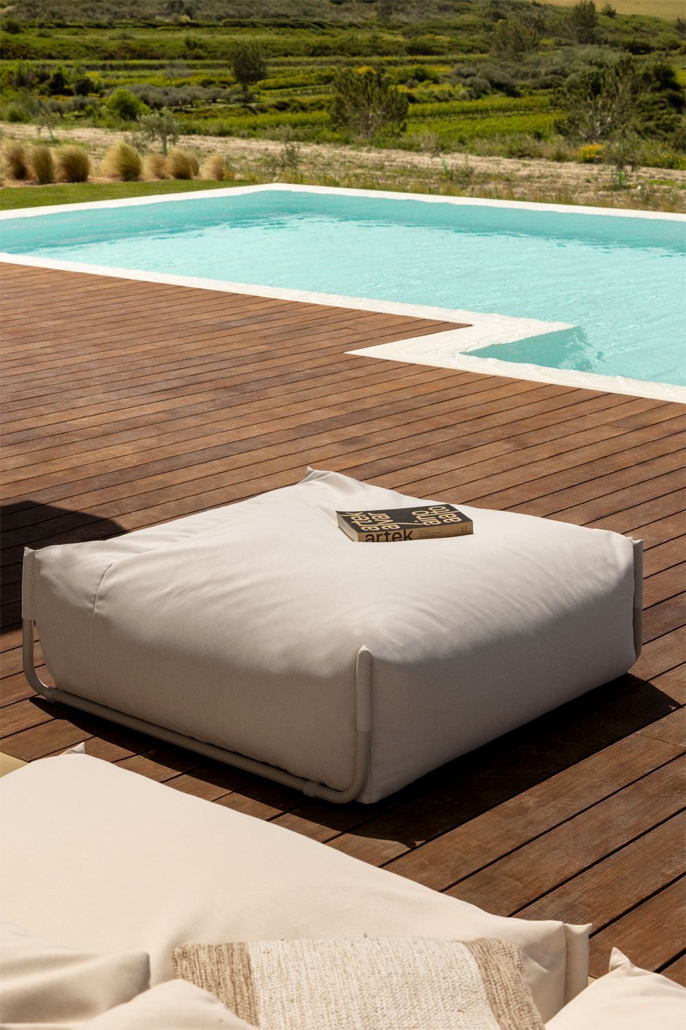 Pouf divano da giardino modulare Oporto, immagine della galleria 1
