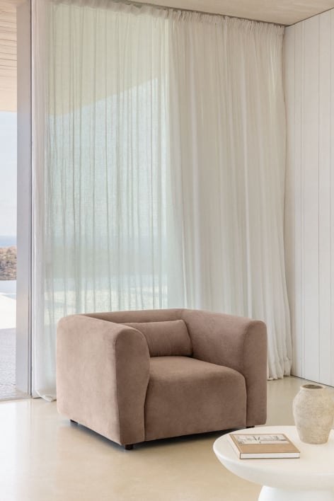 Poltrona con braccioli Fogler