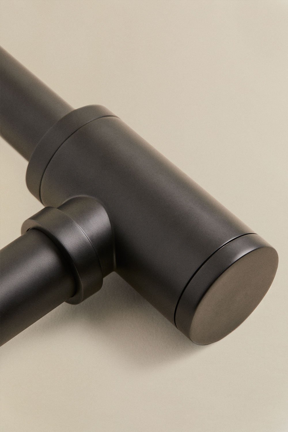 Set sifone lavello Bibur in acciaio inox e valvola di scarico per lavello tipo Click-Clack Orveta, immagine della galleria 2