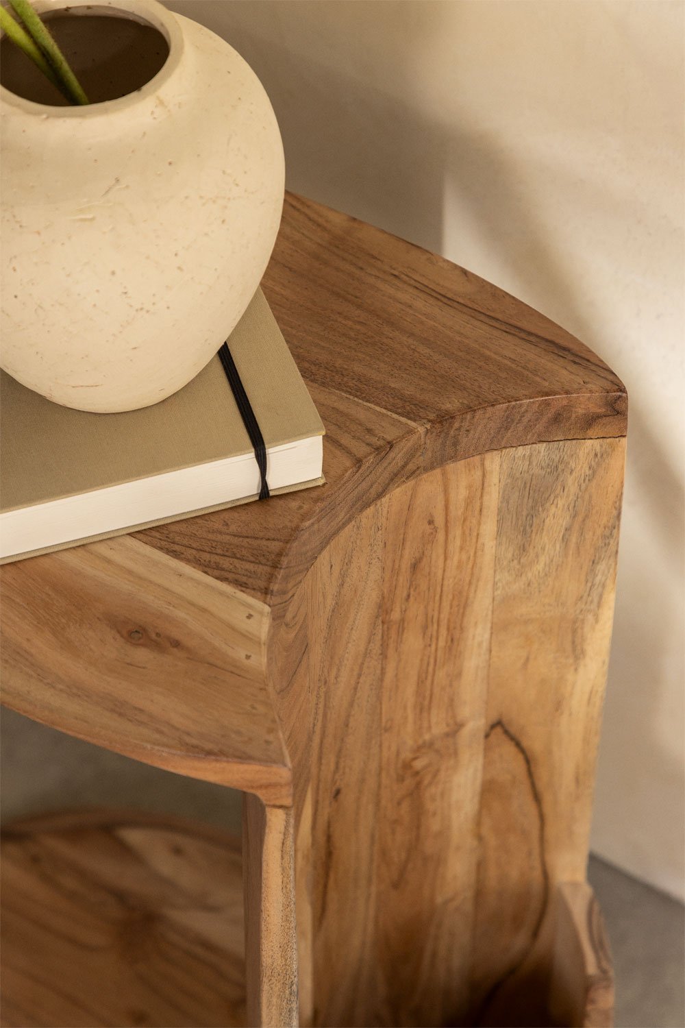 Comodino in legno Kenoly 45x30 cm, immagine della galleria 2