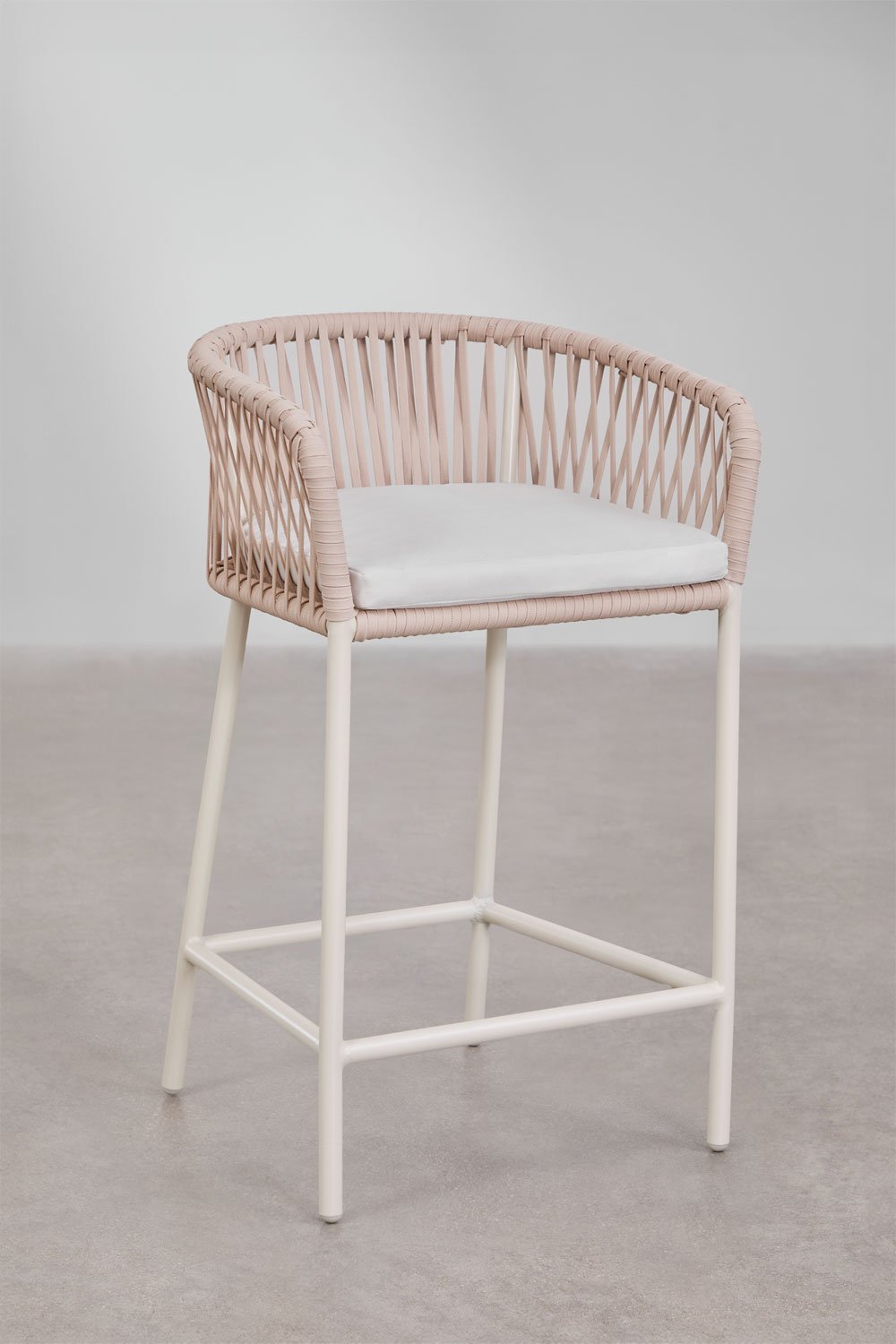 Set di 4 sgabelli alti da giardino Arhiza, immagine della galleria 3