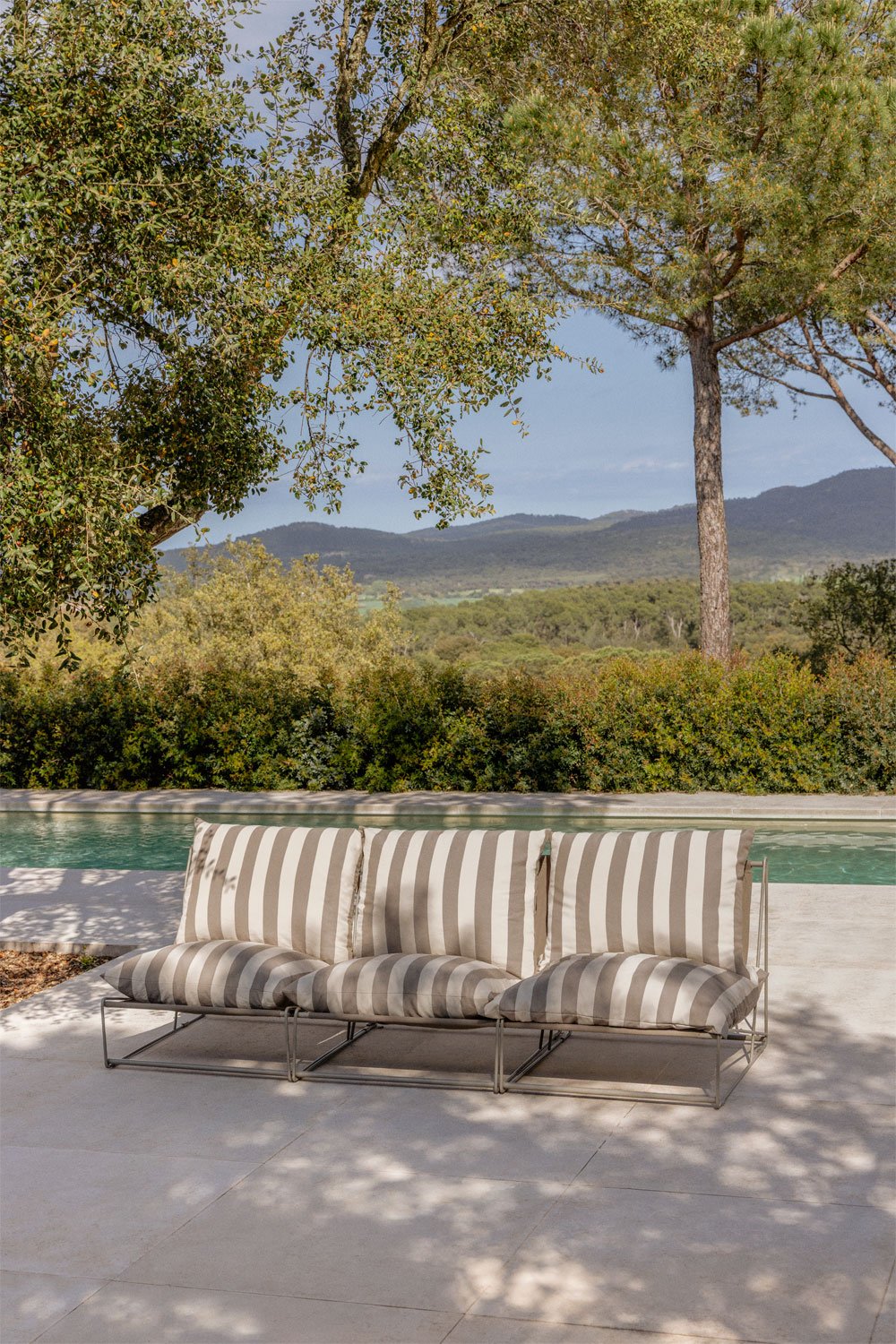 Divano da giardino modulare Amaro 3 pezzi, immagine della galleria 1
