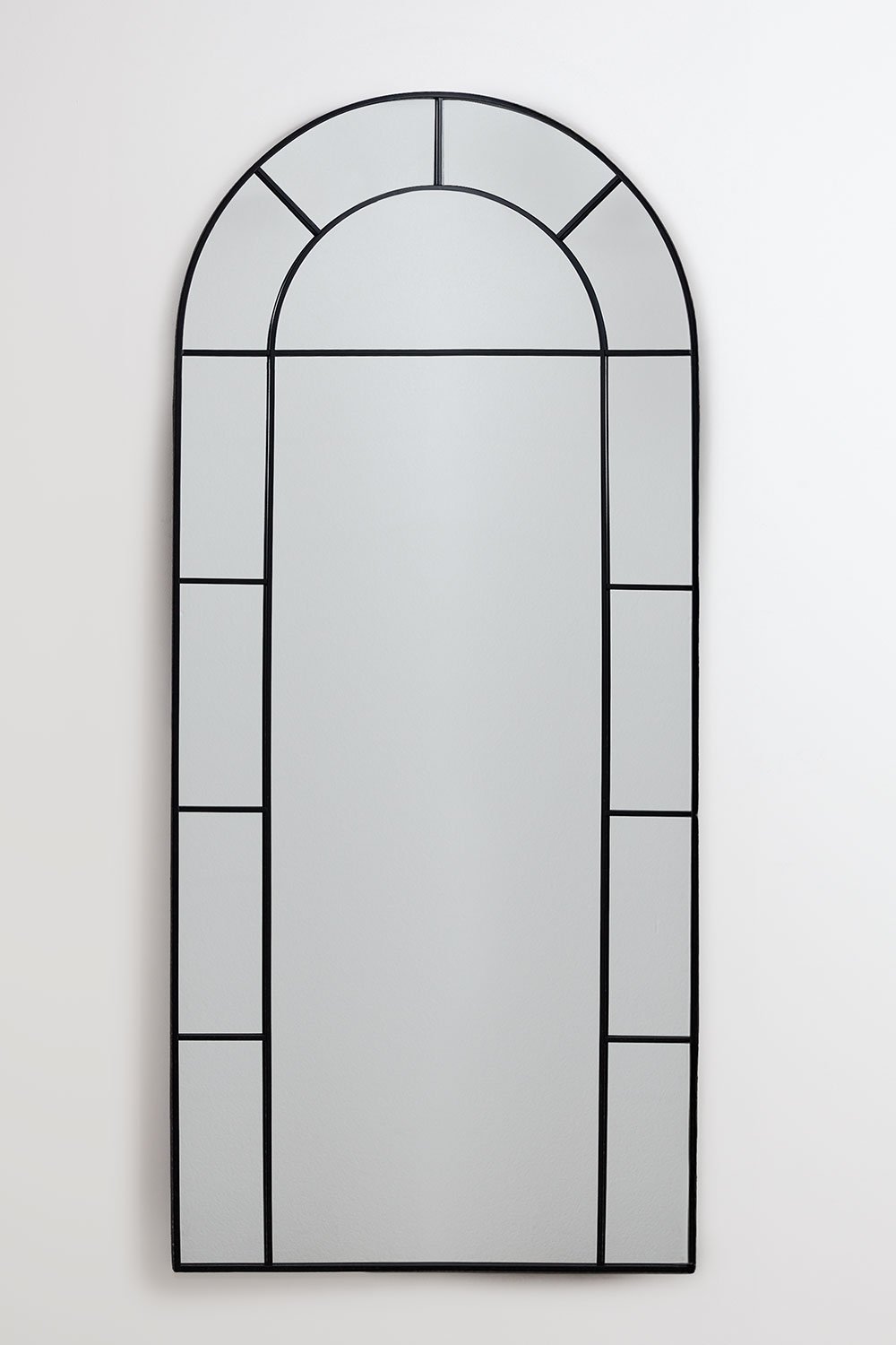 Specchio da parete in metallo effetto finestra Diana 80x180 cm , immagine della galleria 2