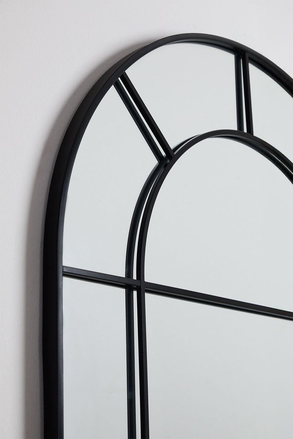 Specchio da parete 80x180 cm in metallo effetto finestra Diana, immagine della galleria 4