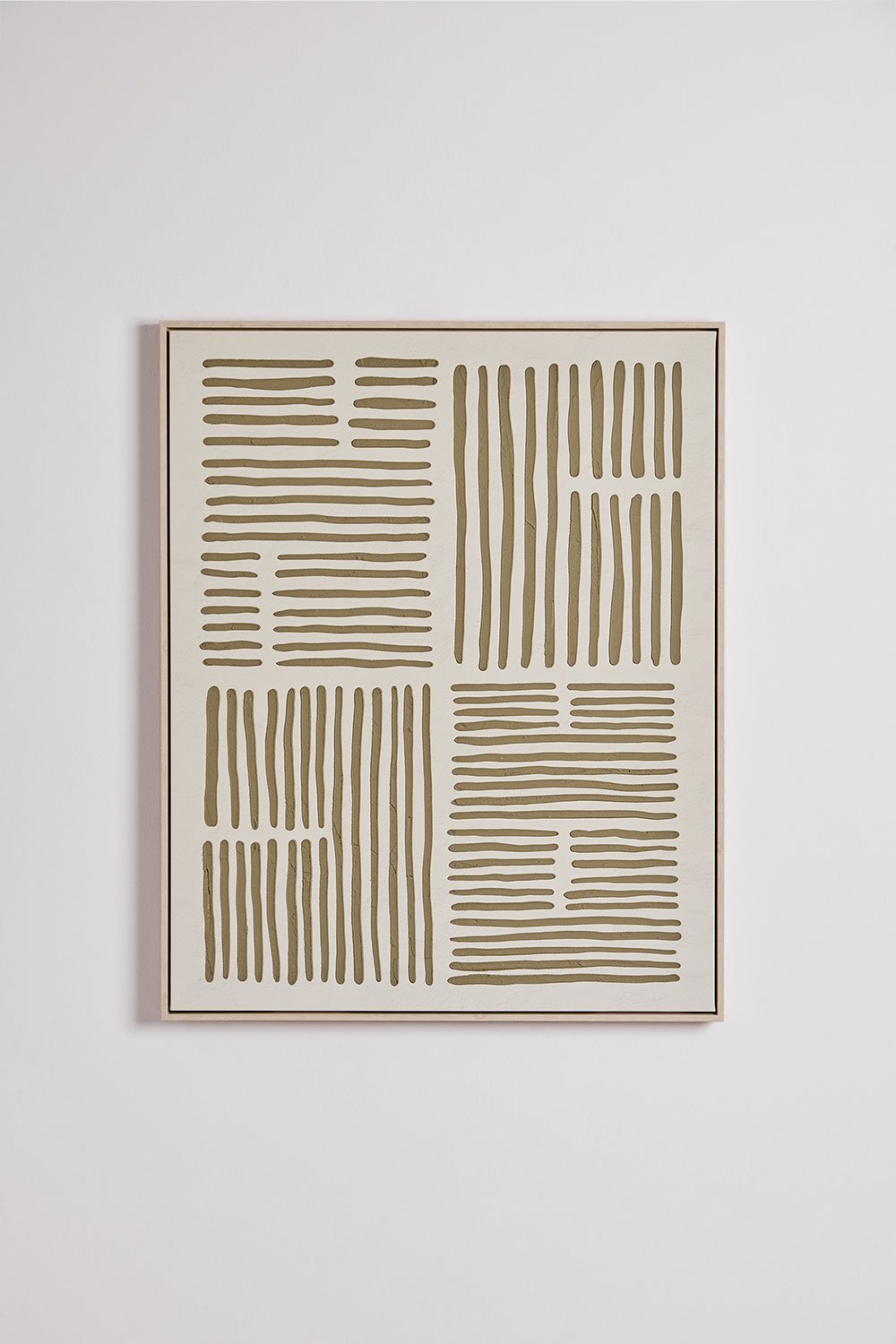 Quadro decorativo 80x100 cm dipinto a mano su tela Plixo, immagine della galleria 3