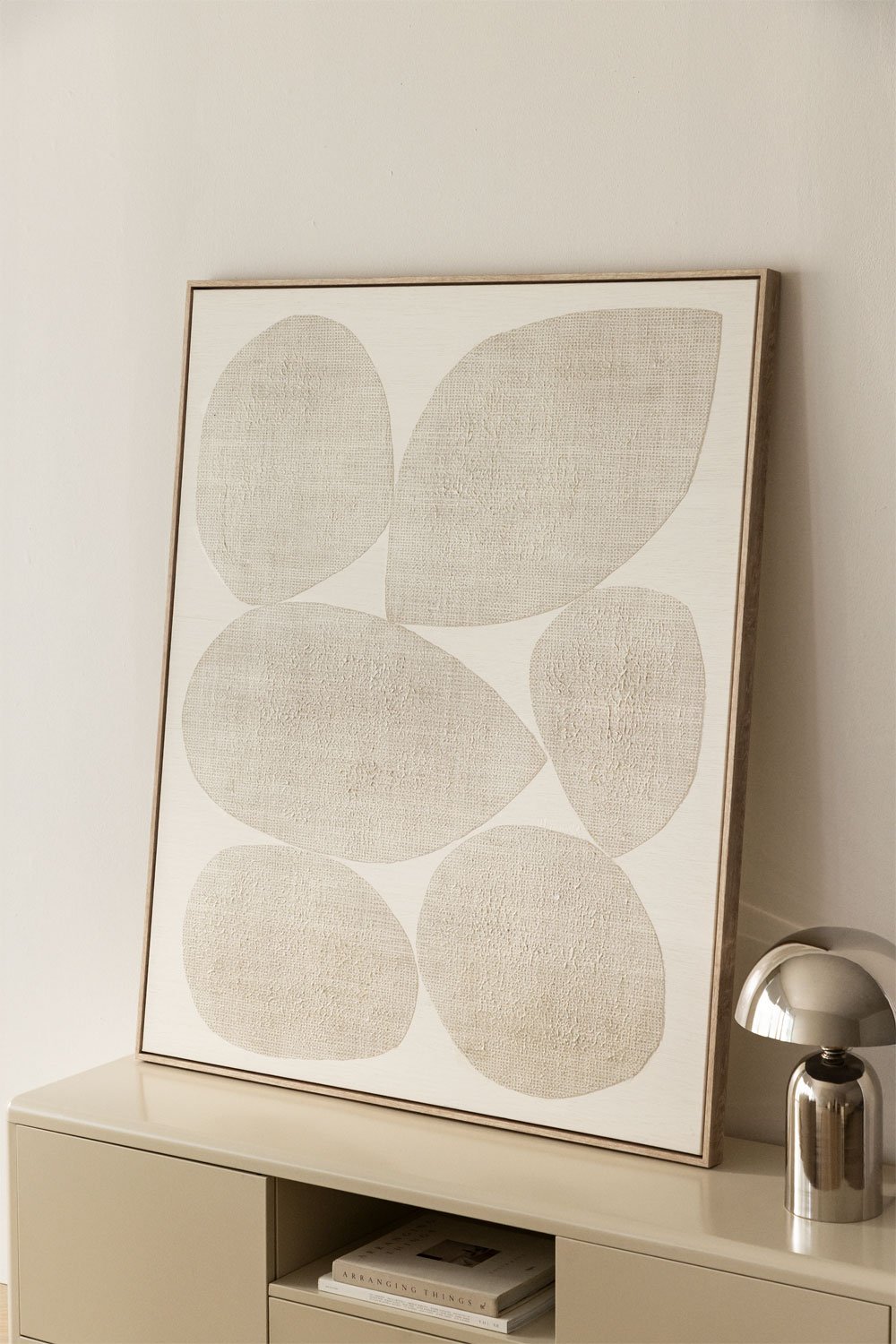 Quadro decorativo 100x120 cm dipinto a mano su tela Mivex, immagine della galleria 1