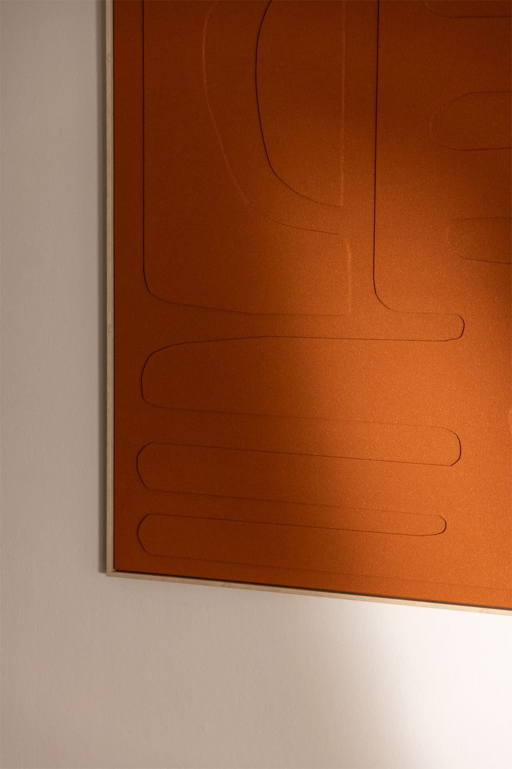 Quadro decorativo 100x140 cm dipinto a mano su tela Avilon , immagine della galleria 2