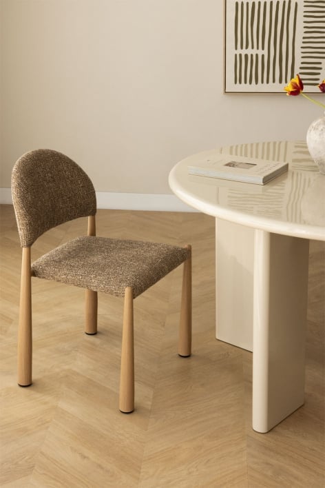 Sedia da pranzo imbottita Nagore