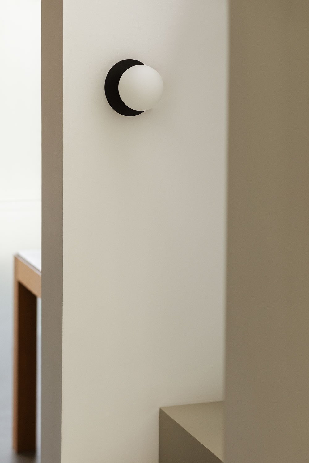 Applique da parete in ferro e vetro Anine, immagine della galleria 1