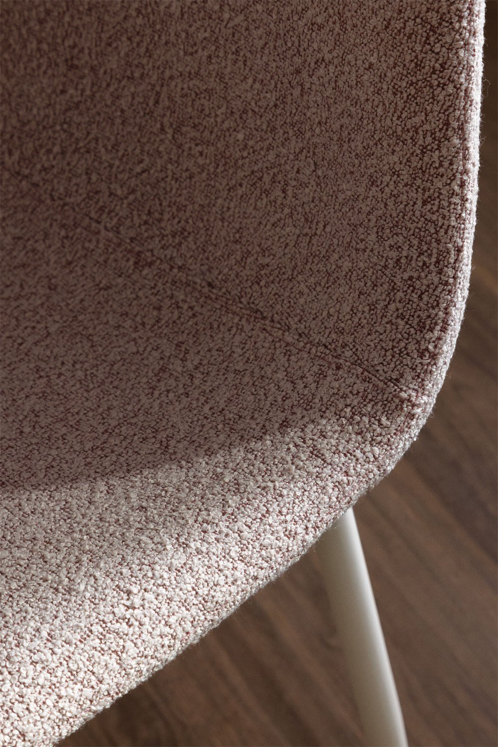 Silla de comedor en tela bouclé Glamm Deluxe, immagine della galleria 2